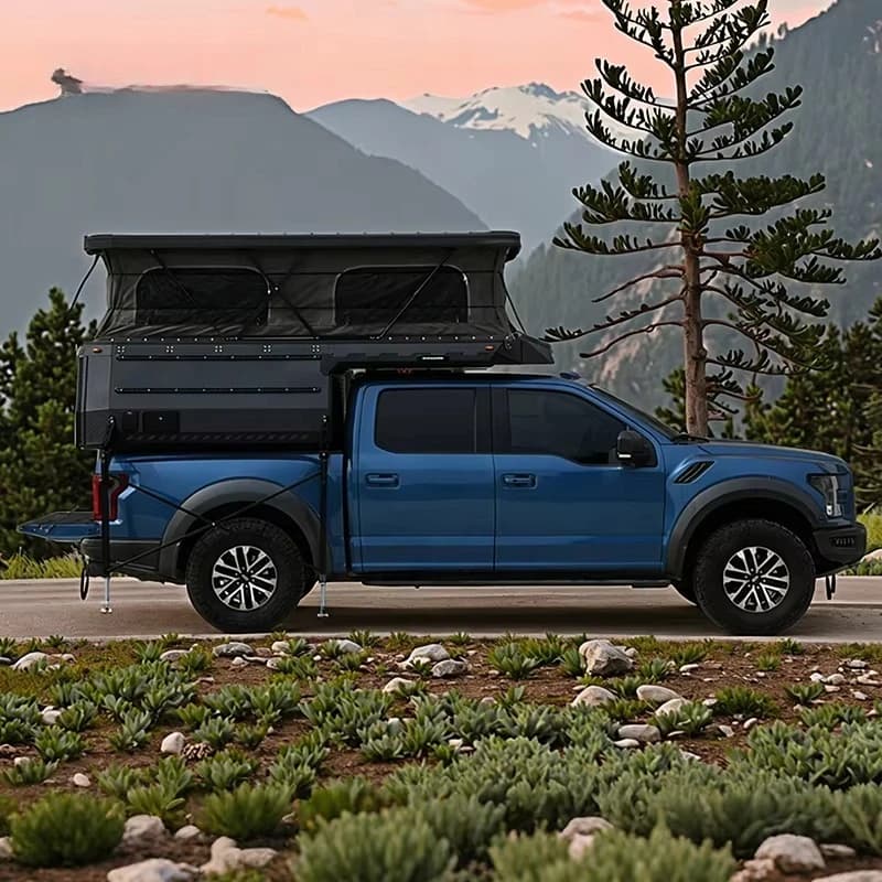 Tente de toit relevable de haute qualité pour camionnettes, nouvelle, sur mesure, à installer sur le