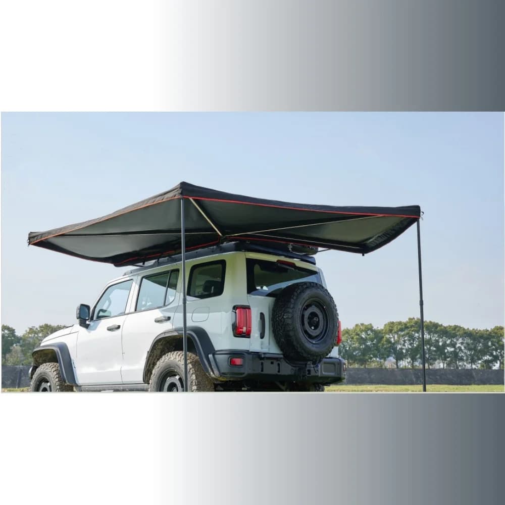 Tente de toit en aluminium pour 4 personnes, tente de Camping à coque dure pour voiture, tente de to