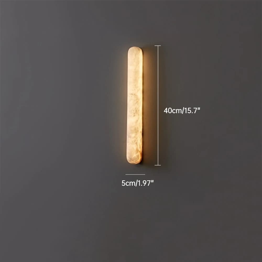 LED espagnol importé marbre naturel applique design Style Villa salon hôtel chambre chevet applique 