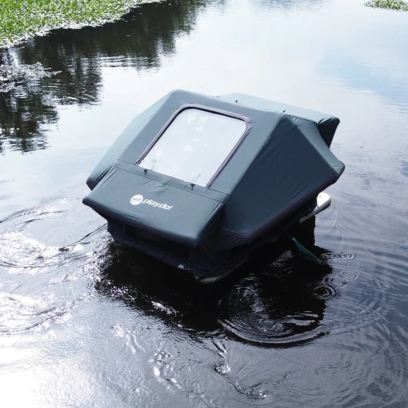 Tente flottante gonflable, tente pneumatique imperméable pour lac, plage, camping en plein air, aven