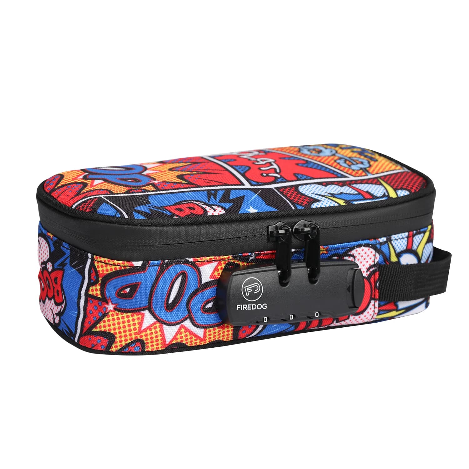 Sac anti-odeur FIREDOG avec étui de rangement d'odeur à serrure à combinaison