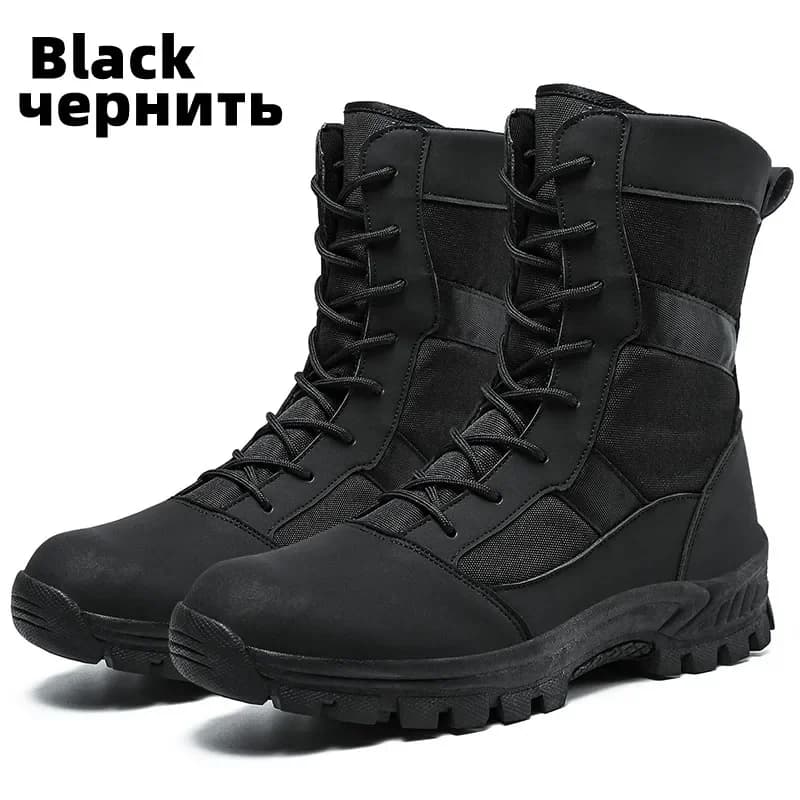 Chaussures d'hiver pour hommes 2026, bottes tactiques de combat, chaussures de sécurité pour le trav