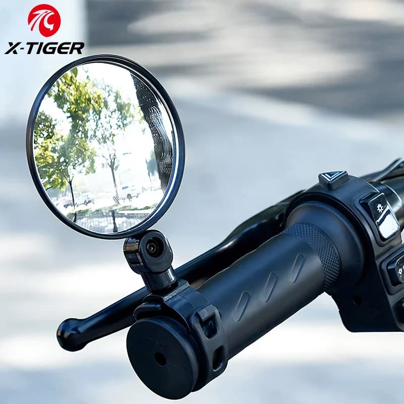 X-TIGER rétroviseur de vélo universel rotation réglable grand Angle guidon de cyclisme rétroviseurs