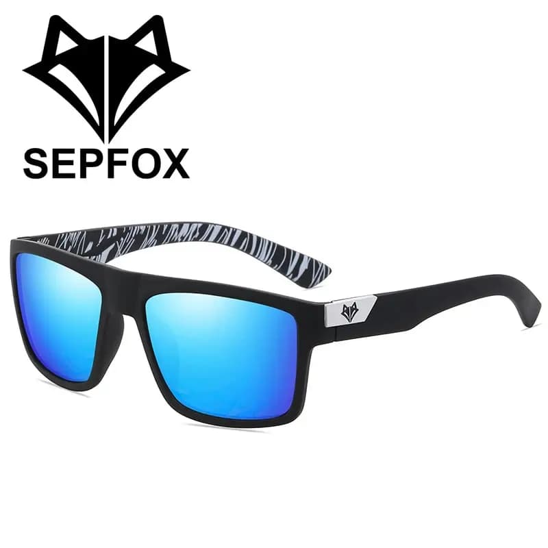 SEPFOX hommes lunettes de soleil de pêche polarisées Sports de plein air randonnée conduite course l