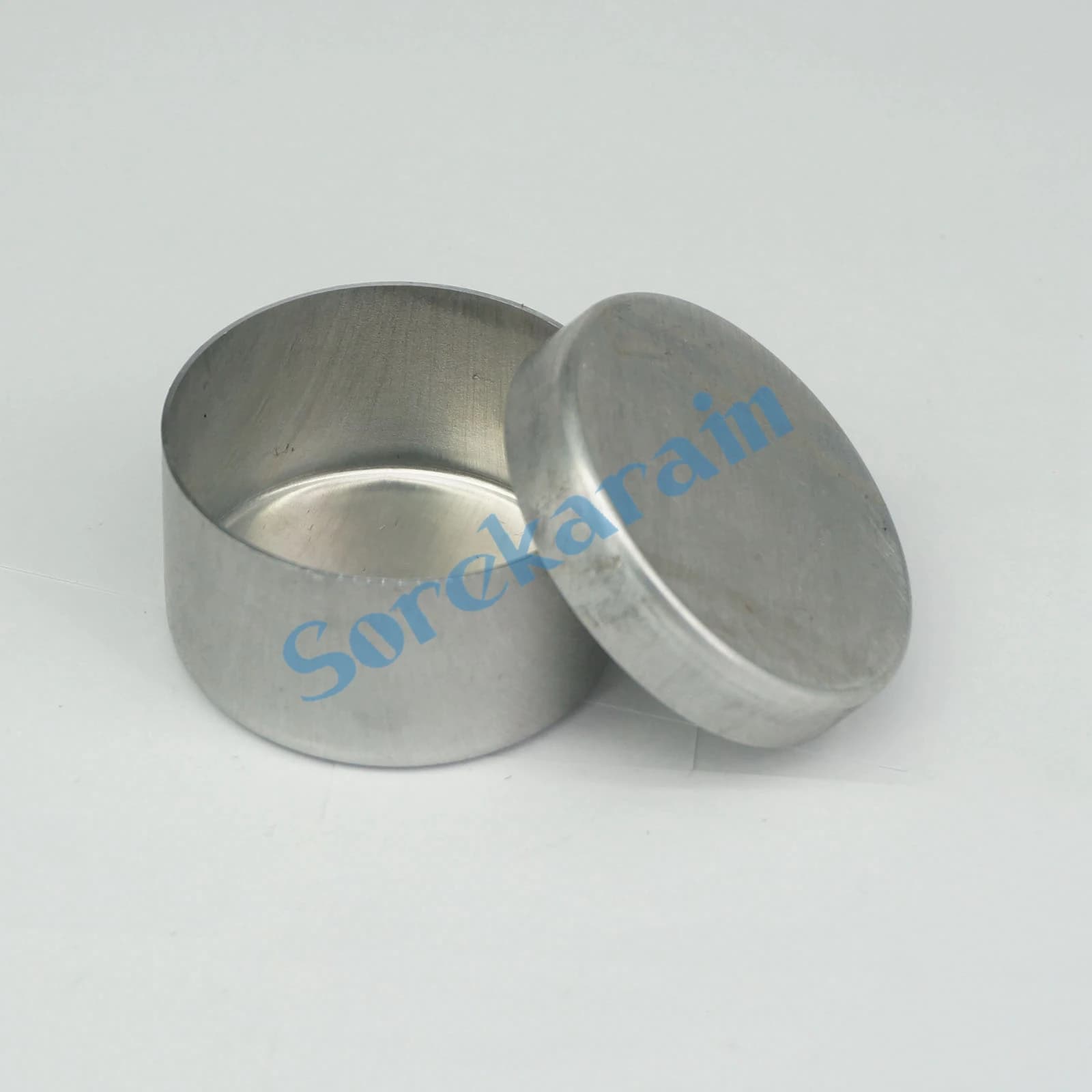 Boîte de mesure d'humidité en Aluminium, 50x30mm, Diam x hauteur, pesée du sol, boîte de laboratoire