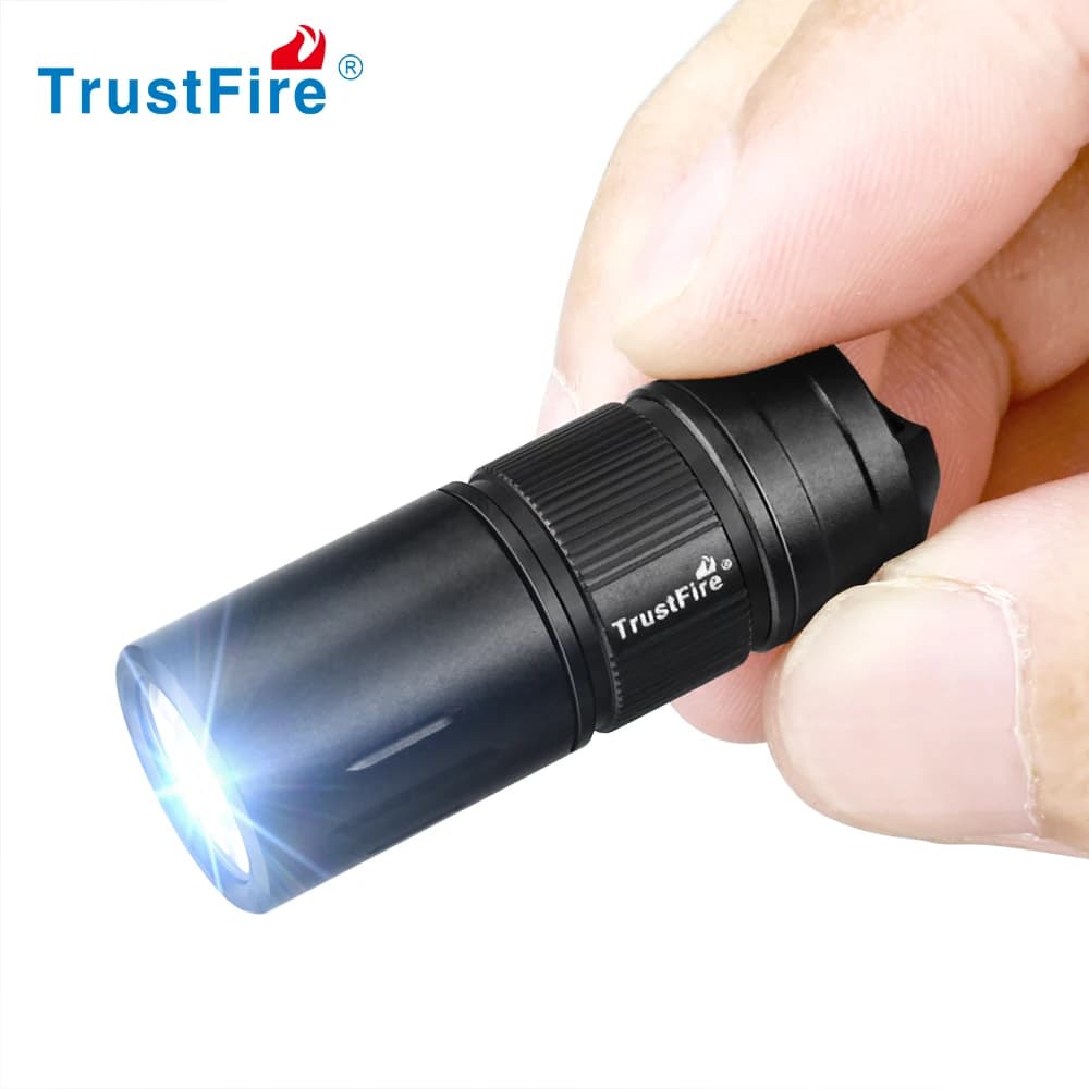 Trustfire Mini2 Mini lampe de poche LED rechargeable 220 Lumen EDC porte-clés USB Mini torche 2 Mode
