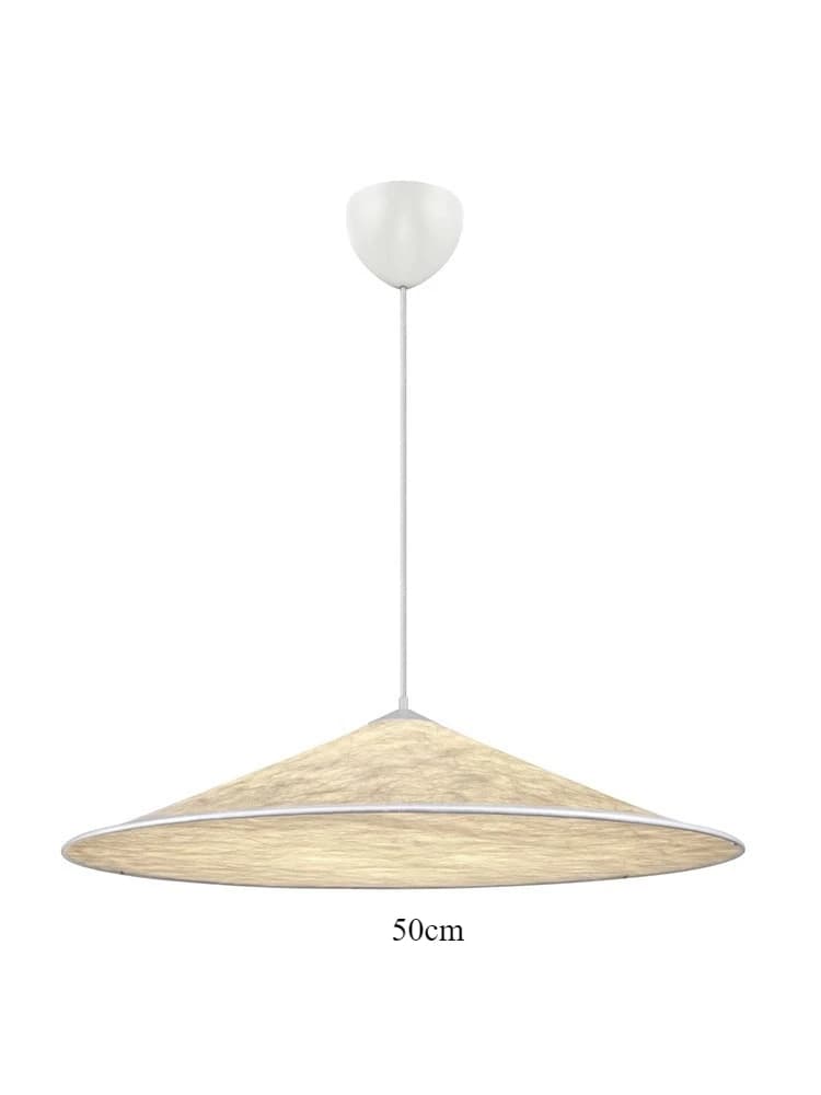 Lampe suspendue en soie japonaise, lustre créatif en tissu pour chambre à coucher, restaurant, compt