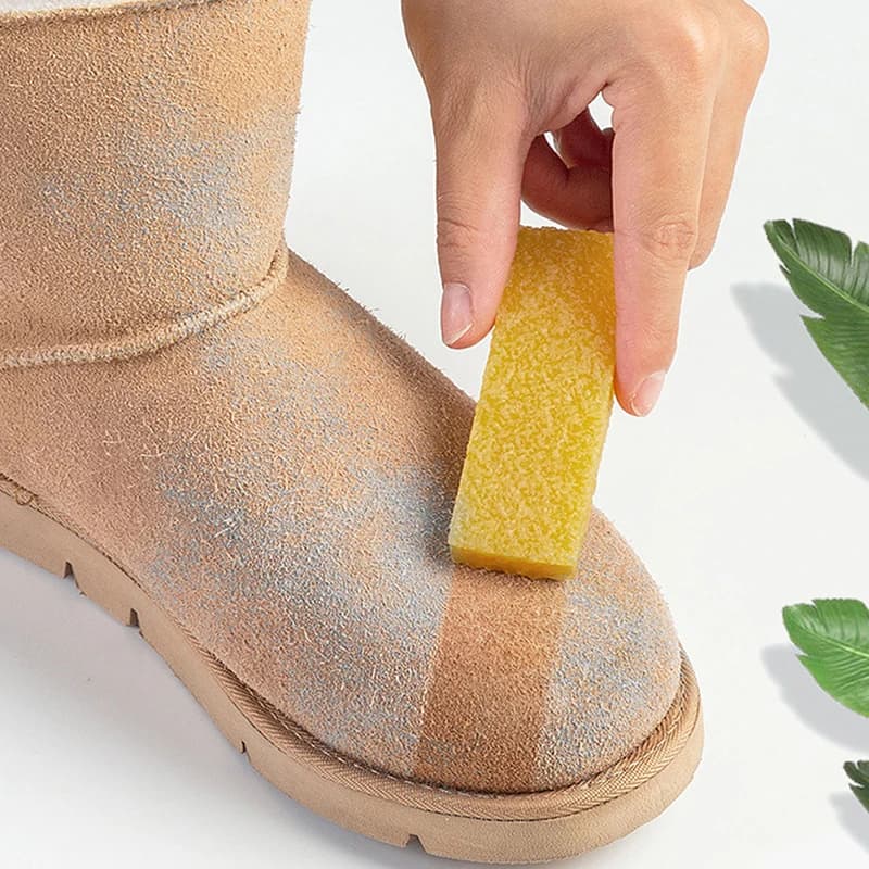 Nettoyant pour chaussures en daim mat et cuir, gomme de nettoyage pour chaussures