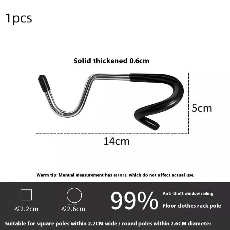 Support de lampe à crochet en acier portable pour la chasse et la pêche ; Outil de suspension de lum