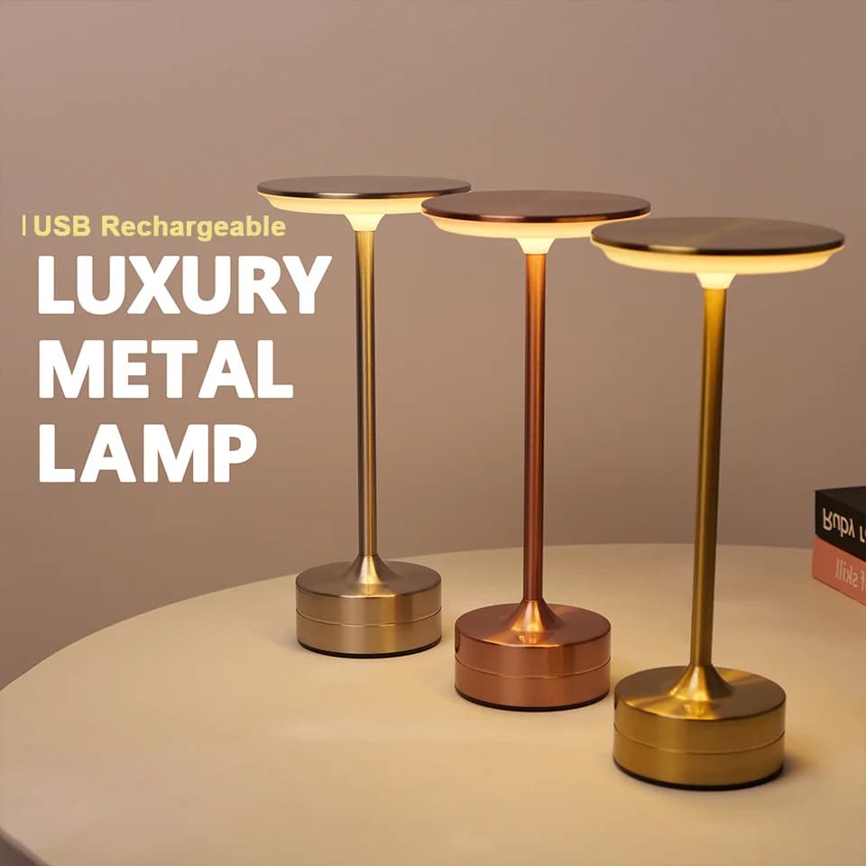 Lampe de Table LED capteur tactile veilleuse USB Rechargeable Portable chambre veilleuse sans fil la