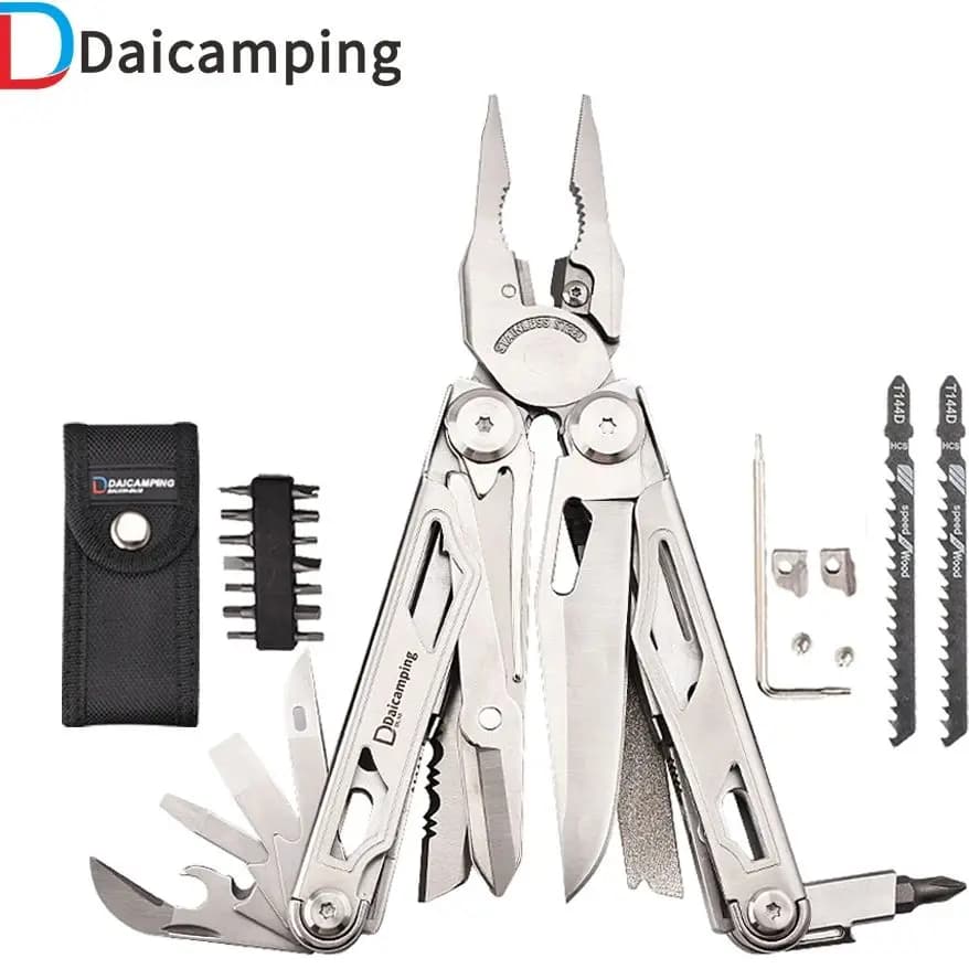 Daicamping DL30 DL301 DL25 bricolage multi-outils couteau pliant pince multi-outils EDC outils manue