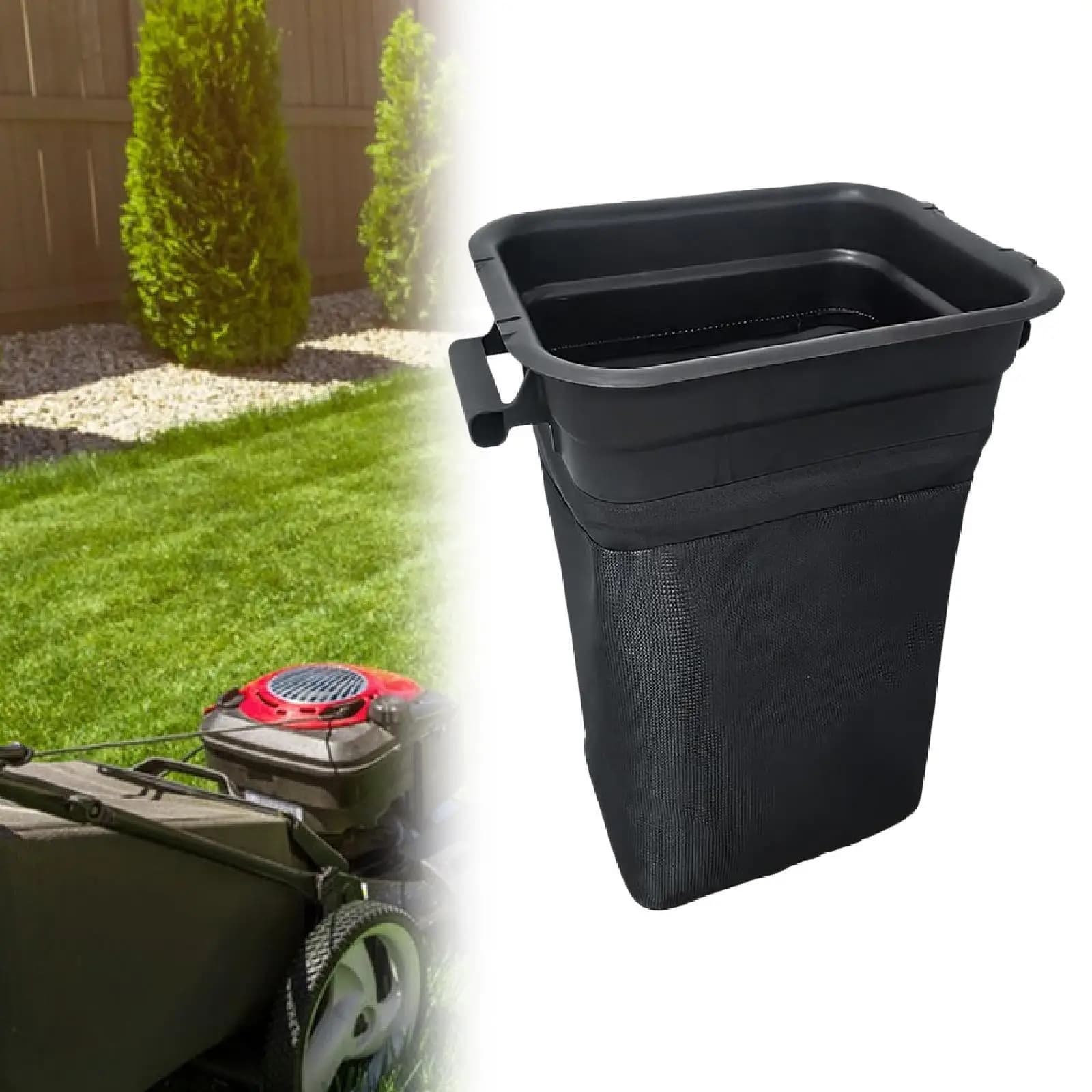 Sac collecteur d'herbe pour tracteur de pelouse, sac à feuilles, remplace la ferme, 532400226, 96073