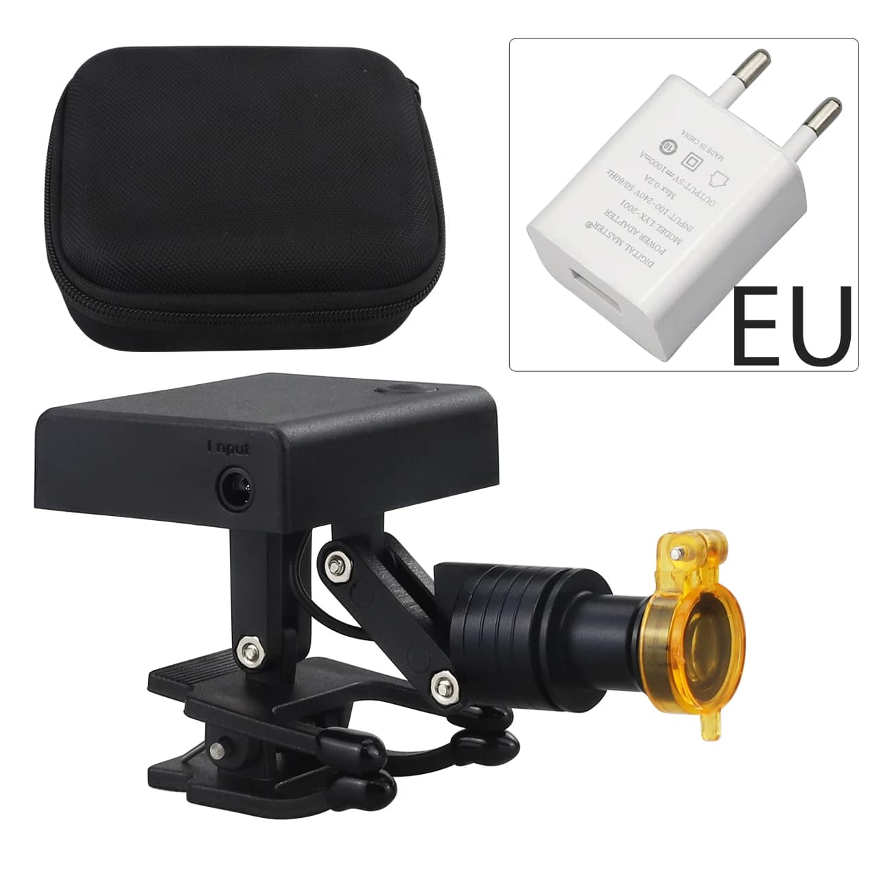Lampe de sauna portable sans fil avec filtre optique, lumière de sauna, loupe dentaire, loupe médica