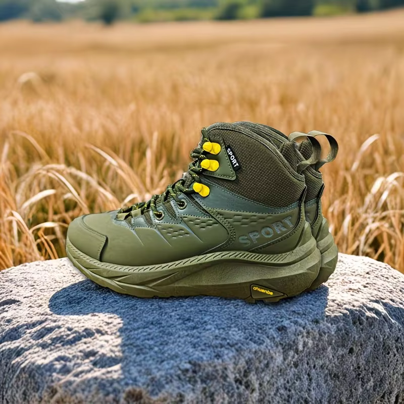 Nouvelles bottes de randonnée montantes pour hommes 2026 – Baskets d'extérieur antidérapantes à seme