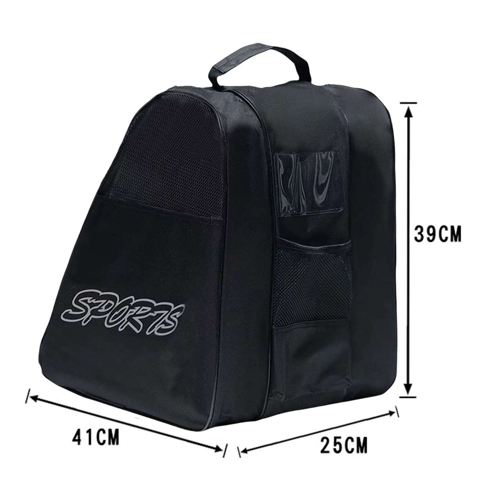 Sac de rangement respirant pour chaussures de patinage, sac à main Portable pour patins à roulettes,