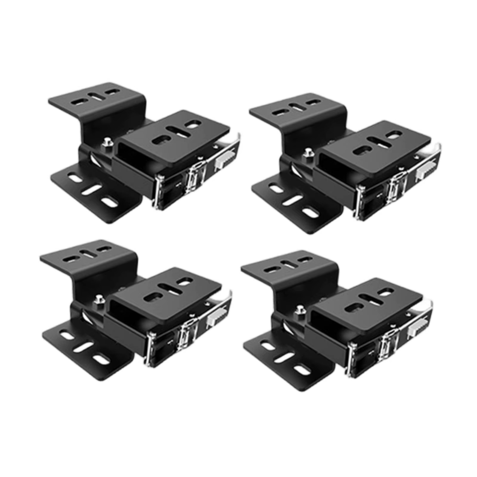 Supports de fixation de tente à dégagement rapide pour toit, 4 pièces, haute performance, portables,