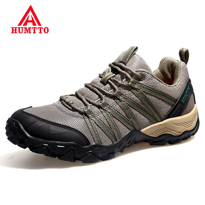Chaussures de randonnée pour homme HUMTTO, soldes, été, respirantes, en cuir, pour la chasse, le tre