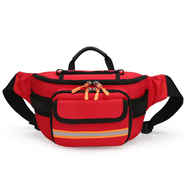 AfricRescue-Sac banane de premiers soins pour camping, voyage, stockage médical, évaluation médicale