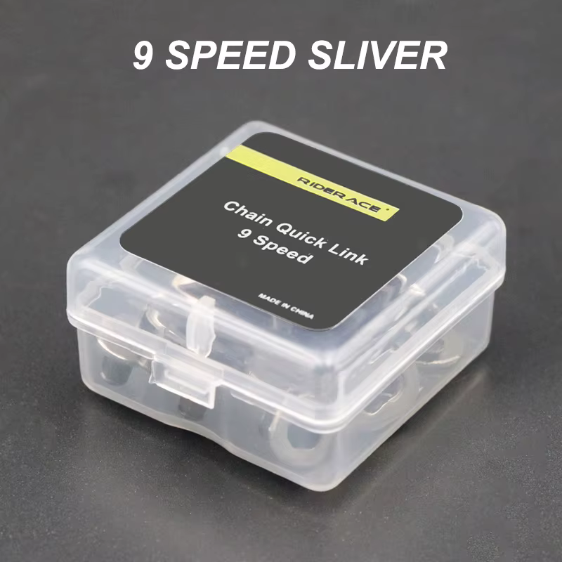 5 paires de joints de connecteur de maillon de chaîne de vélo, boutons magiques, maillons principaux