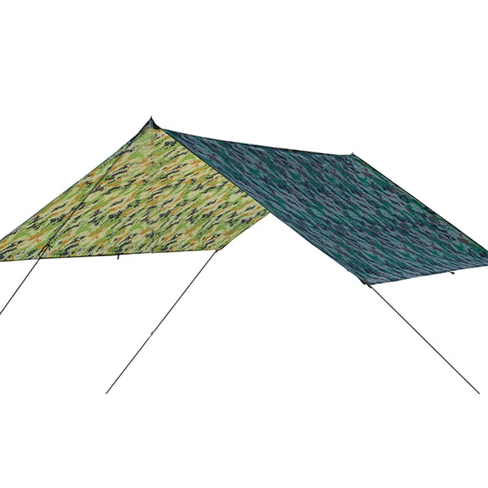 Hamac de camping 1x1.45m/3m x 3m, tente, bâche d'extérieur, mouche de pluie UV, auvent de jardin, pa
