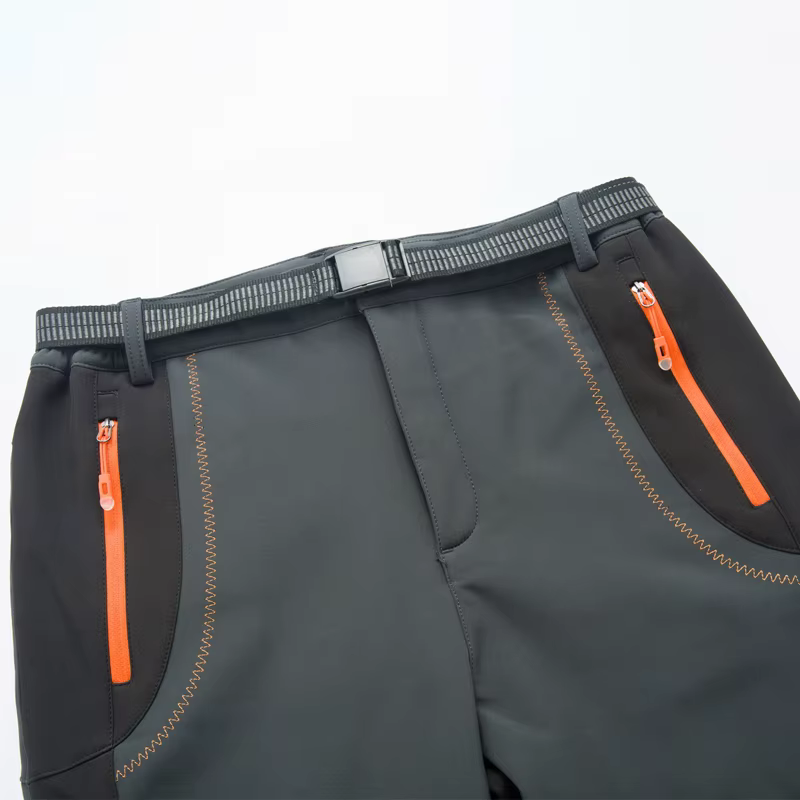 LNGXO – pantalon de randonnée en molleton épais et chaud pour homme, imperméable, coupe-vent, extéri