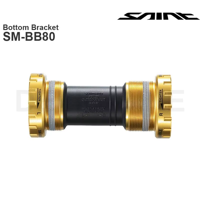 SHIMANO – support de pédalier fileté SAINT M820 SM-BB80, HOLLOWTECH II, largeur de coque 68/73/83mm,