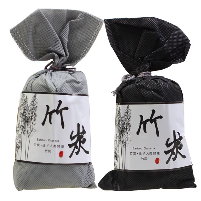 Sacs de purification d'air au charbon de bambou, pour réfrigérateurs, armoires, armoires à chaussure