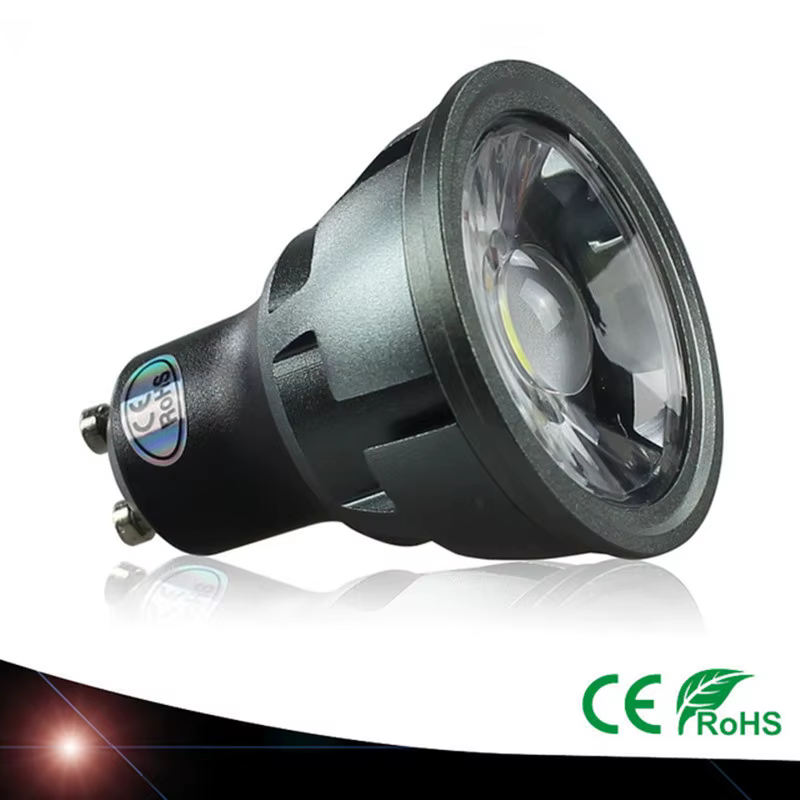 Ampoule de projecteur Led GU10 3W 5W 7W 110v 220v 240v, lampe COB blanc chaud 3000k blanc naturel 40