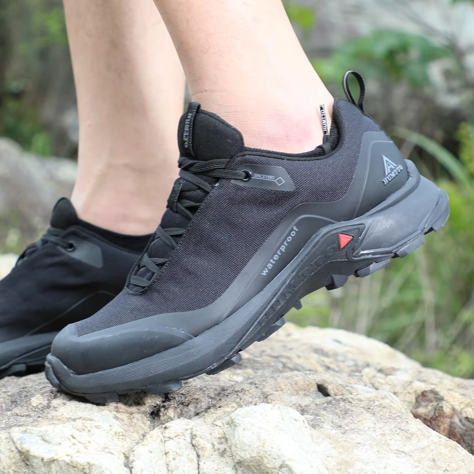 HUMTTO chaussures de randonnée en plein air imperméables hommes marque formation marche baskets pour