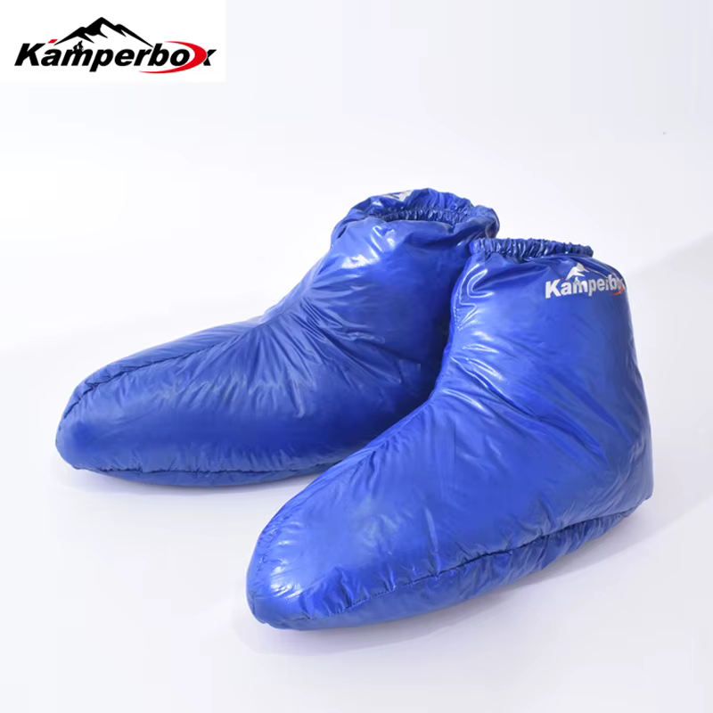 Kamperbox – pantoufles et chaussettes de Camping, chaussons pour sac de couchage, AQ3