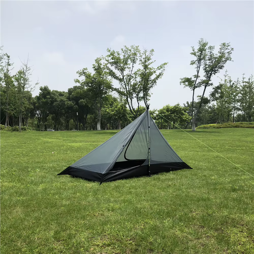 Tente Dakota idale ultralégère sans tiges, shlelter solaire AwO2, hypothétique unique, étanche, camp
