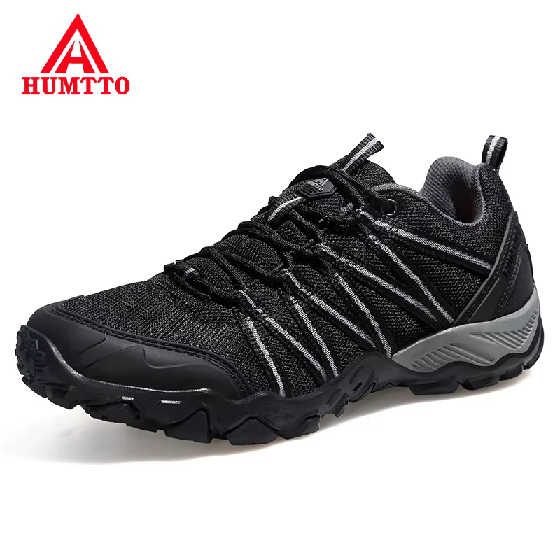 Chaussures de randonnée pour homme HUMTTO, soldes, été, respirantes, en cuir, pour la chasse, le tre
