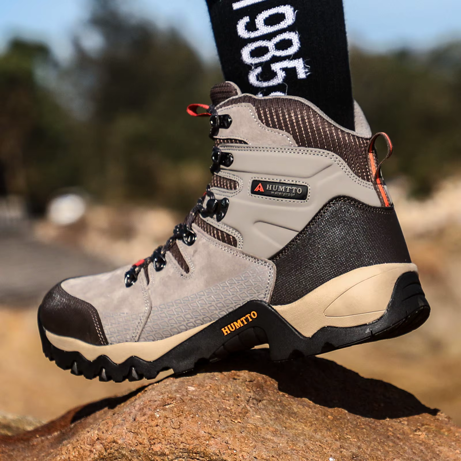 HUMTTO – chaussures de randonnée et de Sport en plein air pour hommes, baskets imperméables, antidér