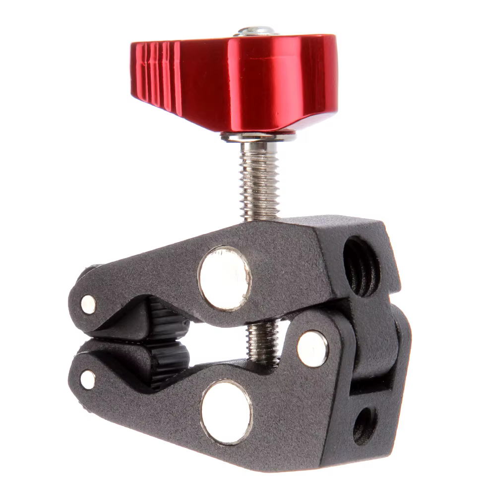 Trépied et monopode à pince articulée, griffe de crabe, Super pince pour lampe Flash de Studio, appa