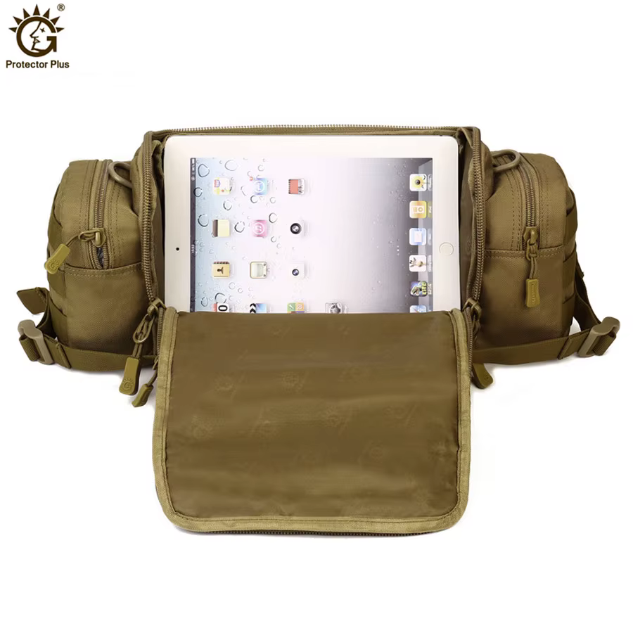 Sac de taille tactique en Nylon pour hommes, bouteille d'eau de randonnée, pochette pour téléphone, 