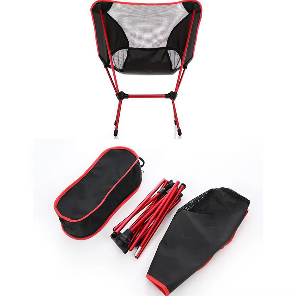 Chaises pliantes compactes et légères, chaise de camping, sac à dos, portable, extérieur, plage, pêc