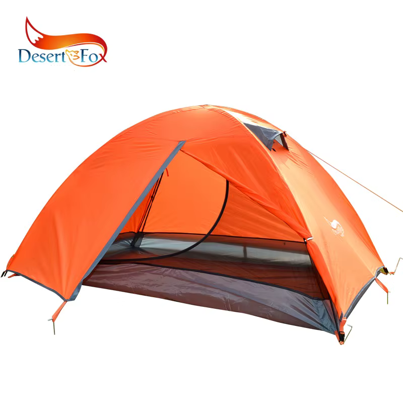 Desert & Fox – tente de Camping pour 2 personnes, Double couche, imperméable, respirante, légère, Po