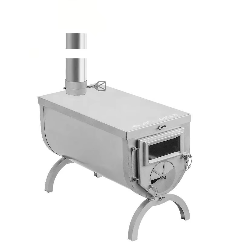 3F UL GEAR – poêle à bois ultraléger en alliage de titane et acier inoxydable 304, polyvalent, Campi