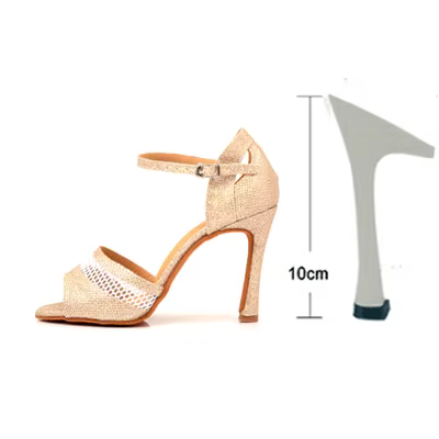 Ladingwu-Chaussures de danse en maille respirante pour femmes, chaussures de danse de salon blanches