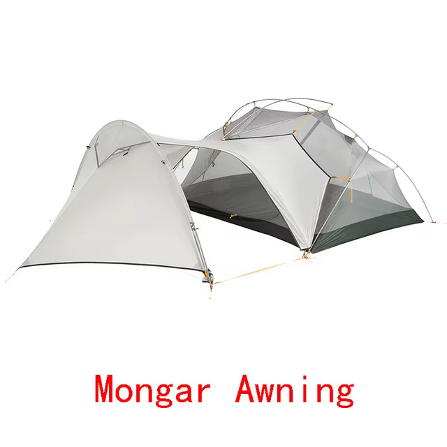 Natureifa-Tentes de camping en plein air ultralégères Mongar 2 pour hommes, vestibule à acheter sépa