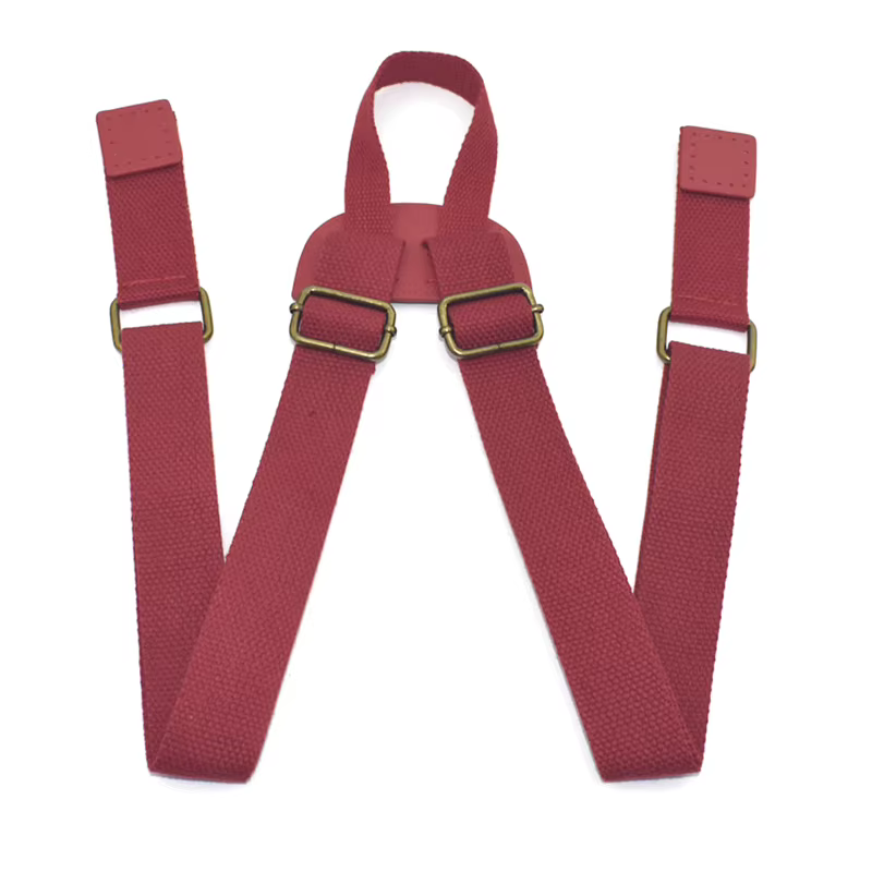 Sangle de sac à dos réglable, ceintures d'épaule de remplacement en toile Durable noire, accessoires