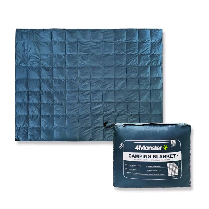 Couverture de camping en coton pour adultes et enfants, légère, portable, bouffante, confortable, ma
