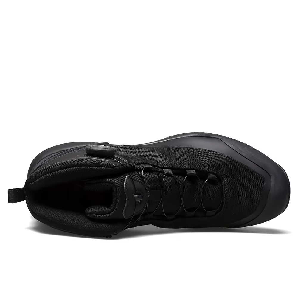 HUMTTO chaussures de randonnée imperméables bottes de Trekking de montagne baskets de Camping noires