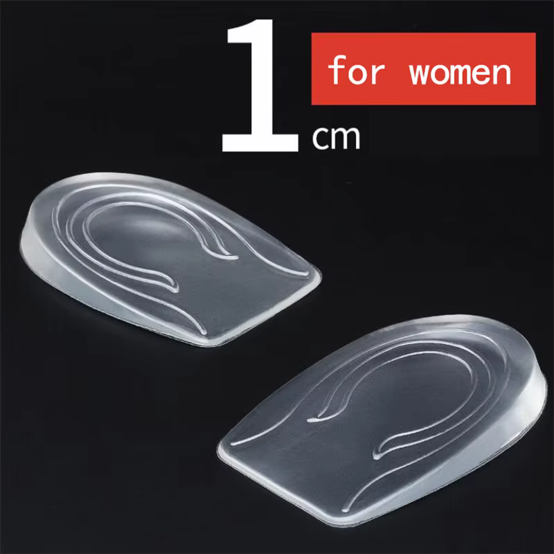 Semelle intérieure en Gel de Silicone pour augmenter la hauteur, Inserts de levage du talon, protect