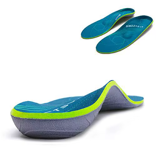 Semelle intérieure orthopédique pour pied plat sévère, fasciite plantaire, soulage la douleur au tal