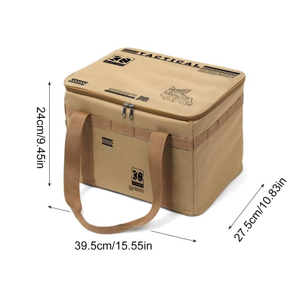 Sac de rangement tactique pour Camping, 30l, isolé, pliable, Durable, boîte de rangement efficace po