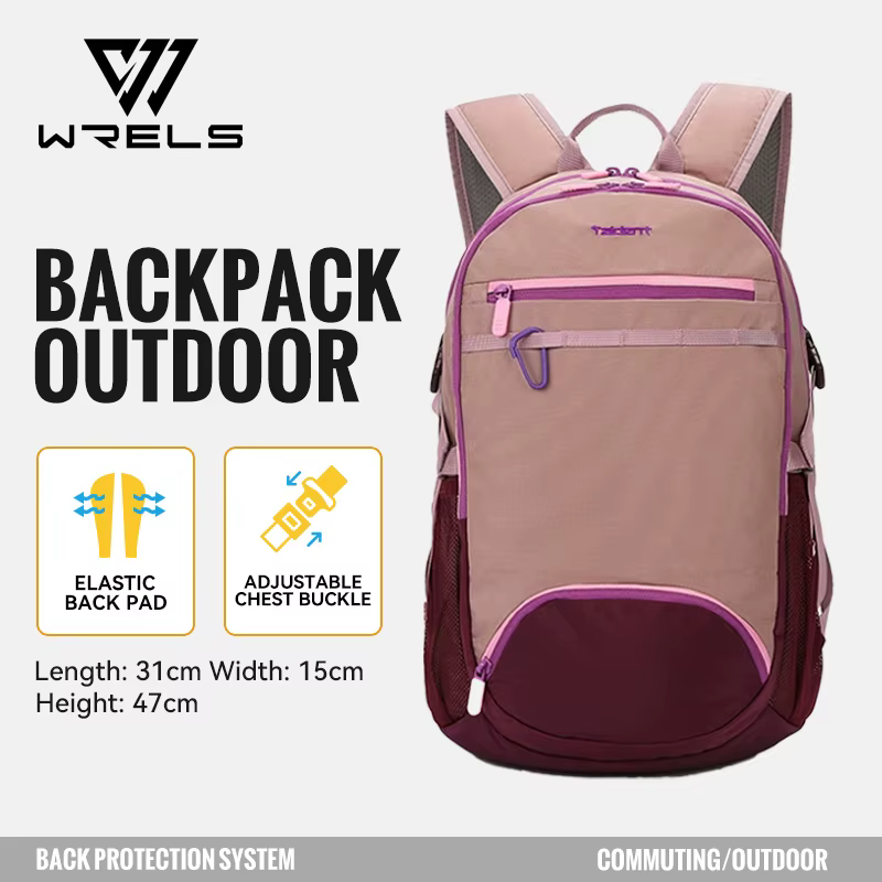 WRELS sac à dos sac de Camping sac à dos de grande capacité léger sac d'alpinisme imperméable respir