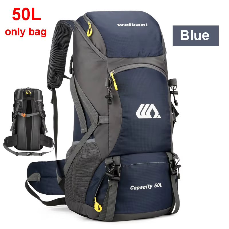 50L voyage sac à dos Camping hommes grand sac de randonnée touristique sac à dos étanche Sports de p