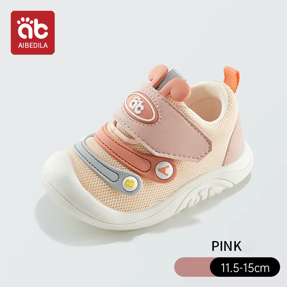 AIBEDILA-Chaussures de baptême coordonnantes pour bébés filles et garçons, chaussures de marche pour