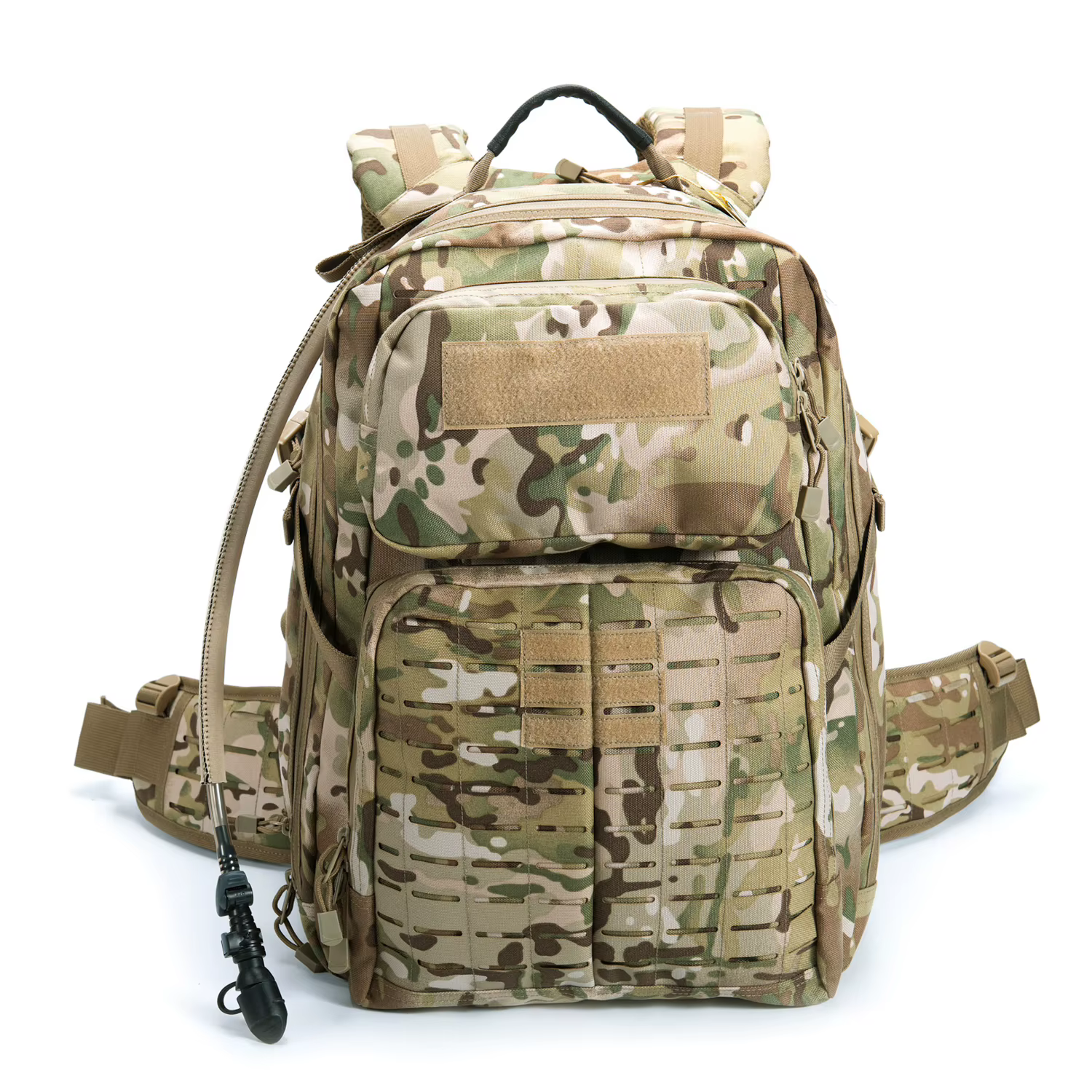 Sac à dos tactique militaire AKmax Adventure 48H – Pack d'assaut de l'armée MOLLE avec vessie d'hydr